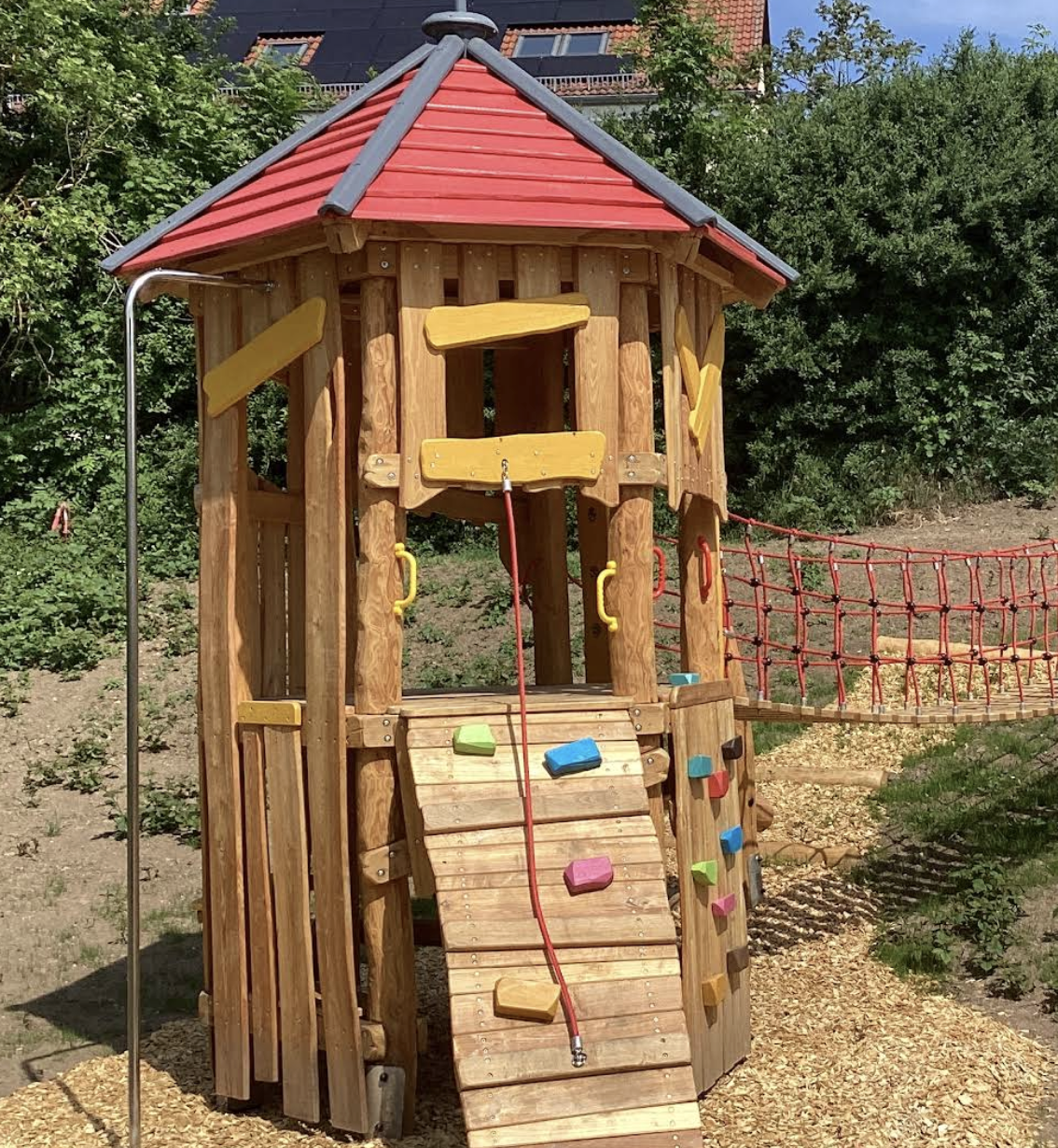 Kayna Themenspielplatz "Burghelden"